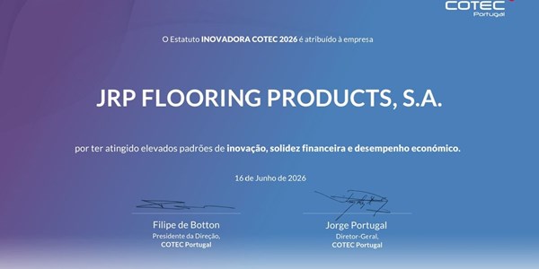 JRP Recognised as a COTEC Innovative Company 2026