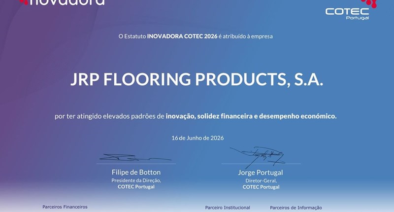 JRP é Inovadora COTEC 2026